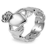 Крајбрежен накит Селтик јазол вечноста на вечноста, прстен од не'рѓосувачки челик