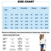 Лесен Кардиган Лесен Отворен Преден Женски Плус Големина Зимски Џемпери Со Џебови Графички Врвни Плетени Палта Со Долги Ракави За Жени Греј XL