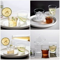 Чаши За Пијалоци За Еднократна Употреба Пластични Чаши За Ладен Пијалок Чисти Пластични Чаши Чаши За Пиење Забави