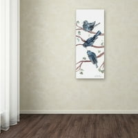 Трговска марка ликовна уметност „Три птици“ платно уметност од Вајан