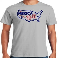 Графичка Америка 4-ти јули 'Ден на независност на Мерика Денот на маицата за маици
