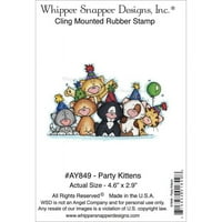 Випер Снепер Печат За Прицврстување 4 Х6 - Партиски Мачиња, Пк 1, Дизајни На Випер Снепер