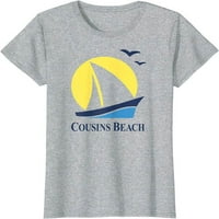 Летото се свртев убаво - маица со брод со братучеди на плажа