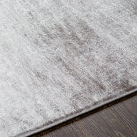 Уметнички ткајачи Wanderlust Апстрактна област килим, светло сива, 7'10 10'3