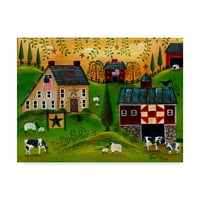 Трговска марка ликовна уметност „Фарм на млечна фарма„ Сол Бо “од Шерил Бартли