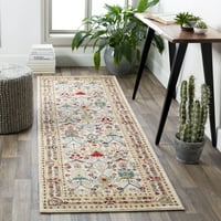 Уметнички ткајачи Ориентална традиционална област килим, каки кафеава