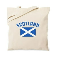 Кафепрес-Торба За Знаме На Шкотска-Природна Торбичка За Платно, Платнена Торба За Купување