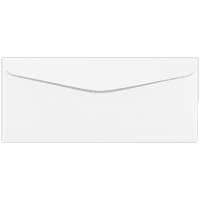 Luxpaper Редовни коверти, 1 2, Авон Брилијантно бело, 500 пакувања