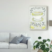 Трговска марка ликовна уметност „Клуб за појадок IV“ платно уметност од Шариклија Зарис