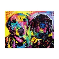 Трговска марка ликовна уметност „Дејзи и Ноел“ платно уметност од Дин Русо