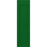 Ekena Millwork 12 w 68 h Americraft Две еднакви рамни плочи за надворешни работи на рамен панел, виридијански зеленило