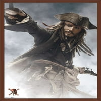 Дизни Пиратите Од Карибите: На Крајот На Светот-Џек Спароу Ѕид Постер, 22.375 34