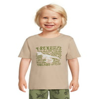 Garanimals Toddler Boy Short Graphic Graphic T-Shirt, големини 12M-5T
