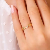 кеусн нови мали свежи слатки отворање лист прстен дама светлина прстен прстен црвена маслиново гранка прстен девојка подарок