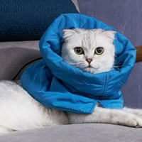 Муланимо Мачка Елизабет Јака Прилагодлива Преклоплива Јака Против Лижење Против залак По Операција За Мачиња