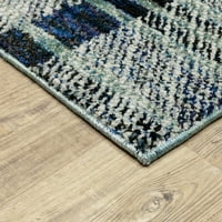 Авалон Дом Алтон Геометриски ткаен област килим, 6,56 '9,84' '