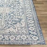 Уметнички ткајачи Eagean Ориентална област килим, сина, 8'10 12 '