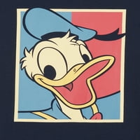 Дизни момчиња Доналд патка графичка маица, големини 4-18