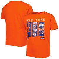 Младинска маица за лого на Младински портокал Newујорк Метс
